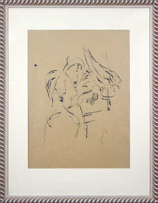 Хамдамов Рустам Усманович. Женщина в шляпе 